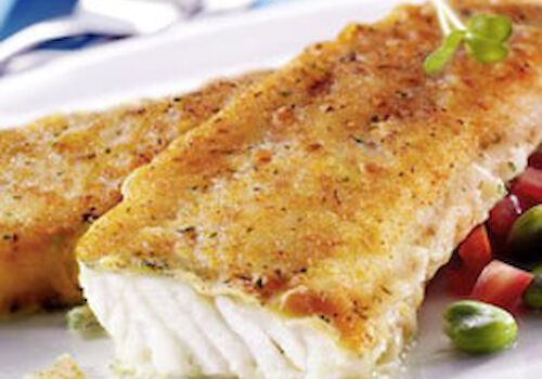 Fillet of cod fish with steamed vegetables(Menu 3)