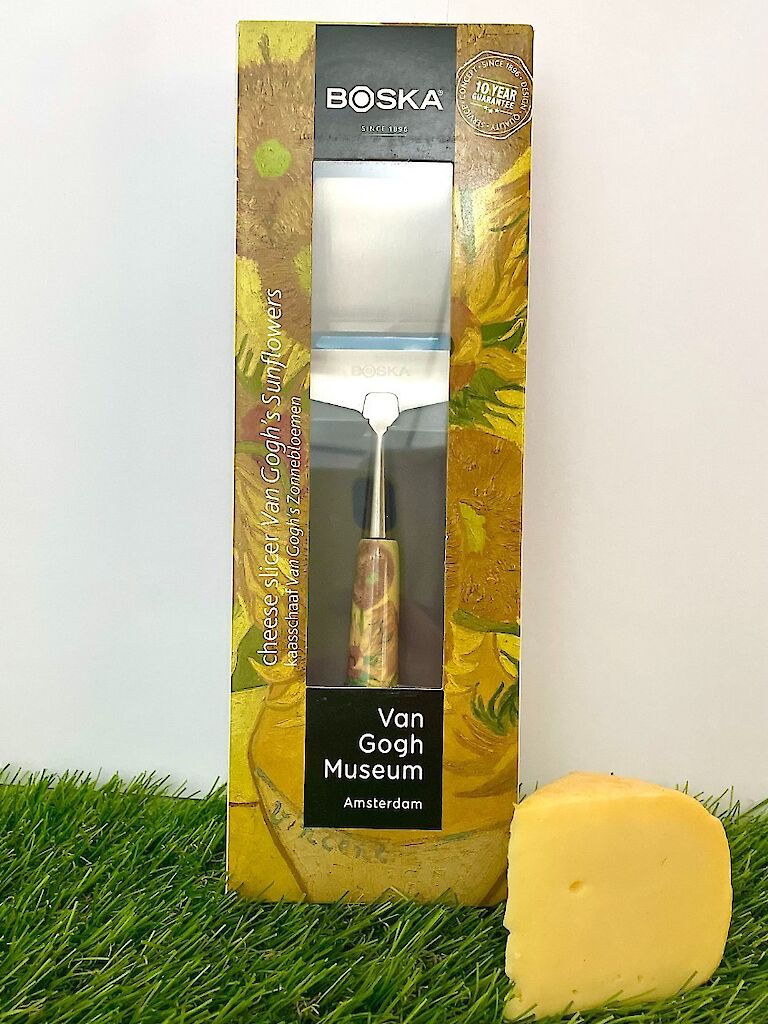 La cortadora de queso van Gogh girasoles